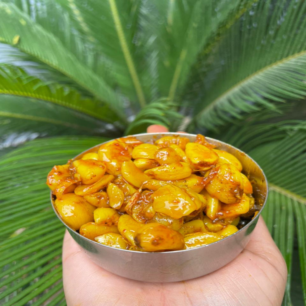 Combo Pack Of -Pahadi Lehesun Achaar(500g) & Aam Ka Achaar(250g)