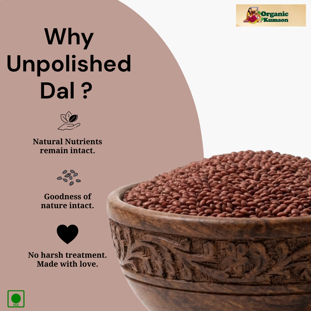Organic Kumaon Pahadi Cultured Laal Gahat Dal (500g)