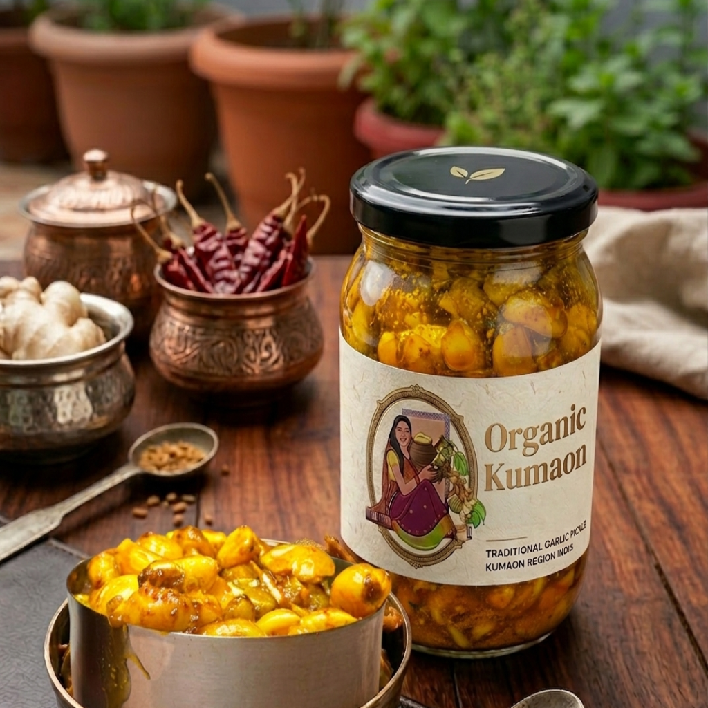 Pahadi Lehesun Ka Achaar(500 g)
