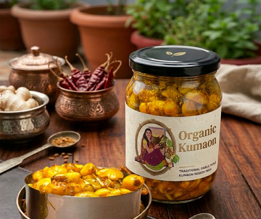 Pahadi Lehesun Ka Achaar(500 g)