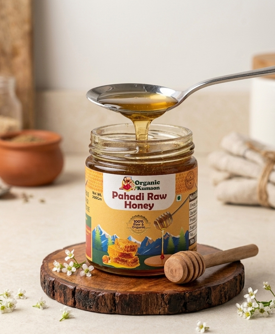 Pahadi Sher Organic Honey (500 gm)