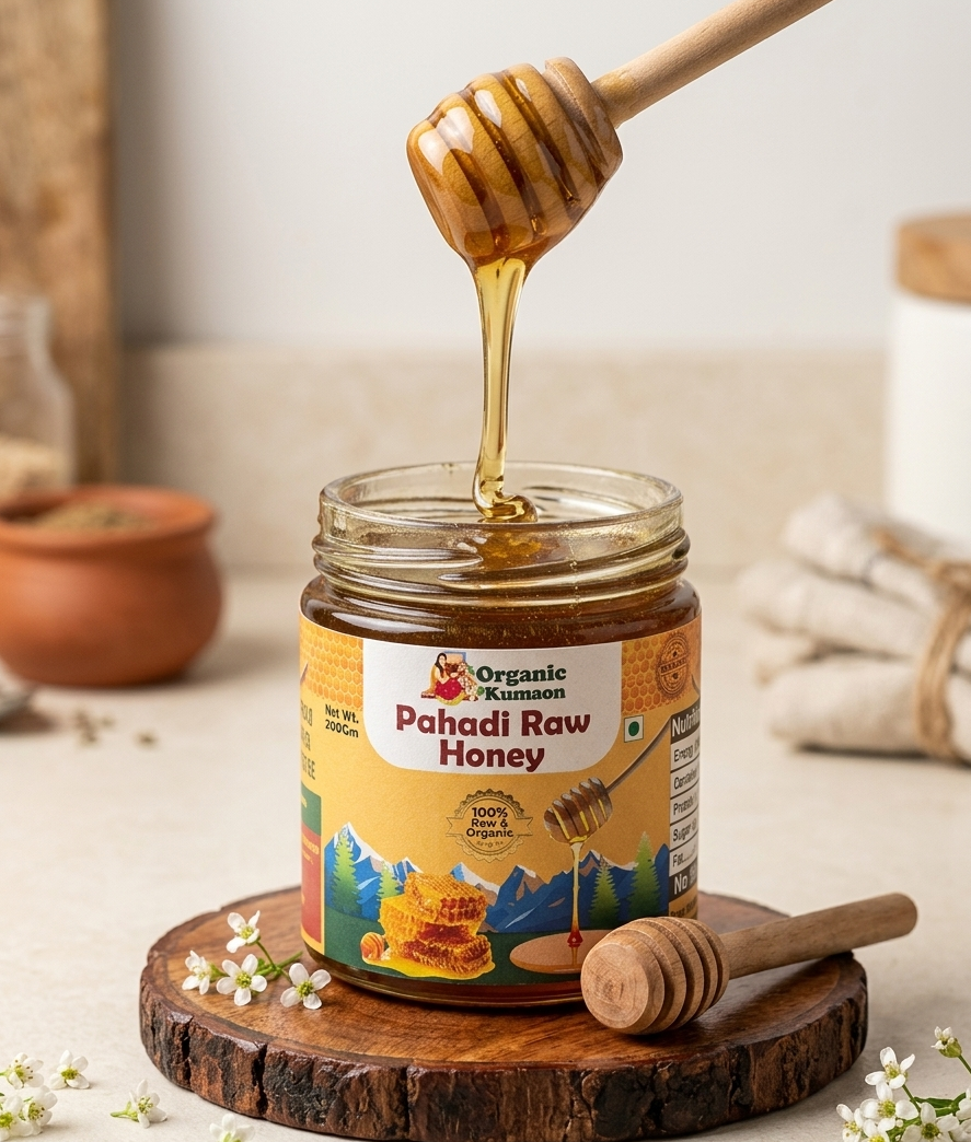 Pahadi Sher Organic Honey (1000 gm)