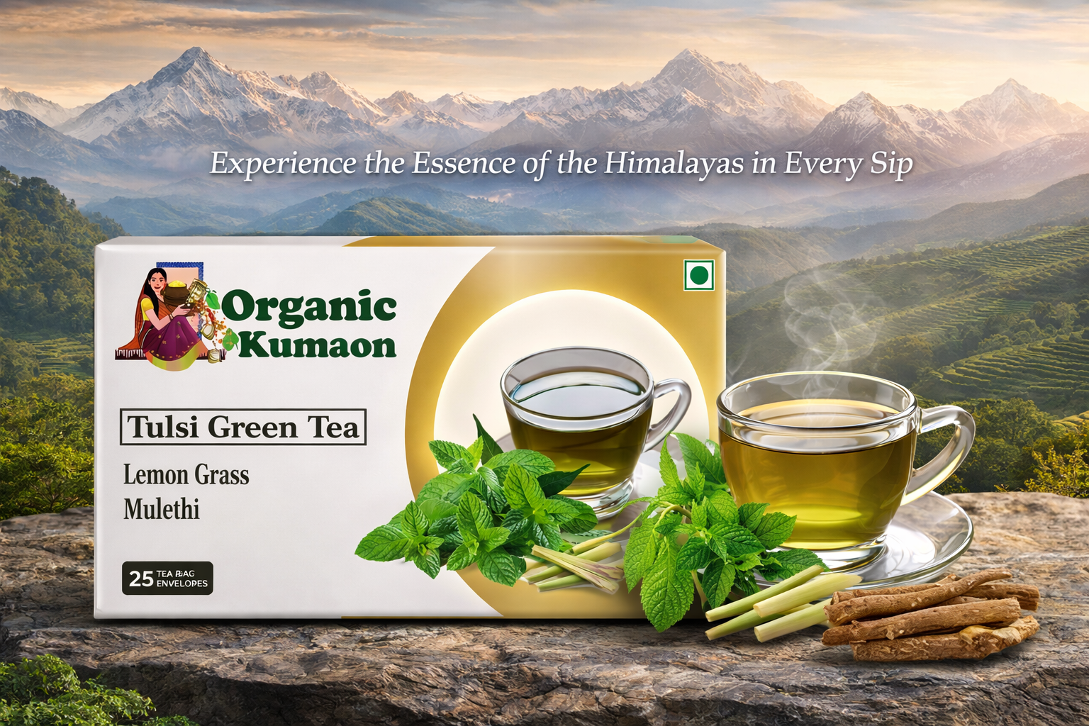 Tulsi Green Tea