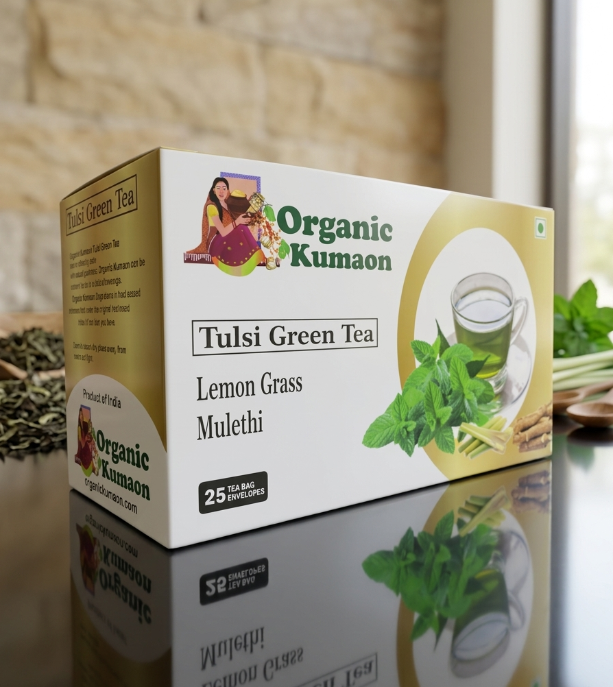Pahadi Sher Tulsi Green Tea