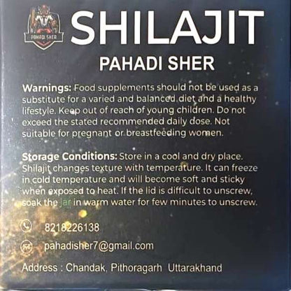 Pahadi Sher Shilajit (10 gm)
