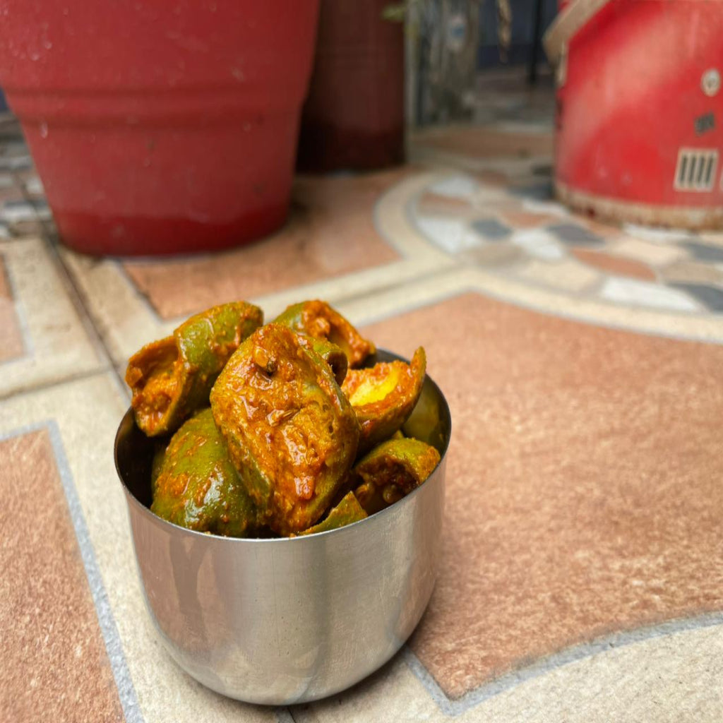 Combo Pack Of -Pahadi Lehesun Achaar(500g) & Aam Ka Achaar(250g)