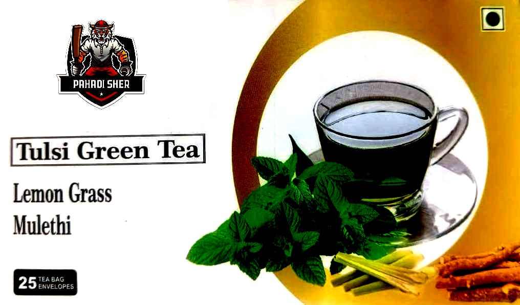 Pahadi Sher Tulsi Green Tea